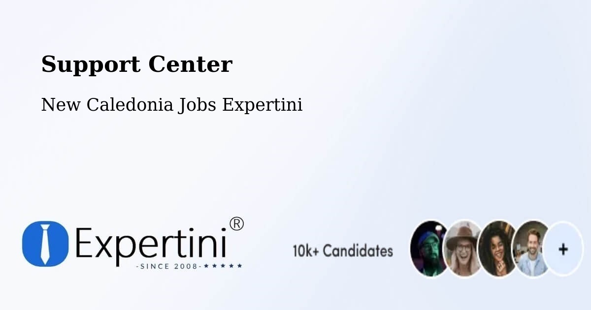 Support Services – Pélaoui - New Caledonia Jobs Expertini